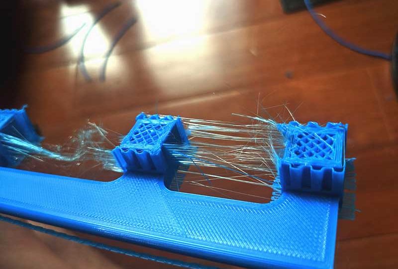 stringing teia impressão 3D